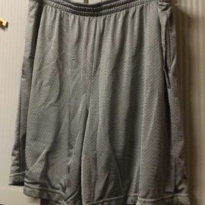 Silver/Gray AthleticShorts, unisex, 40/42